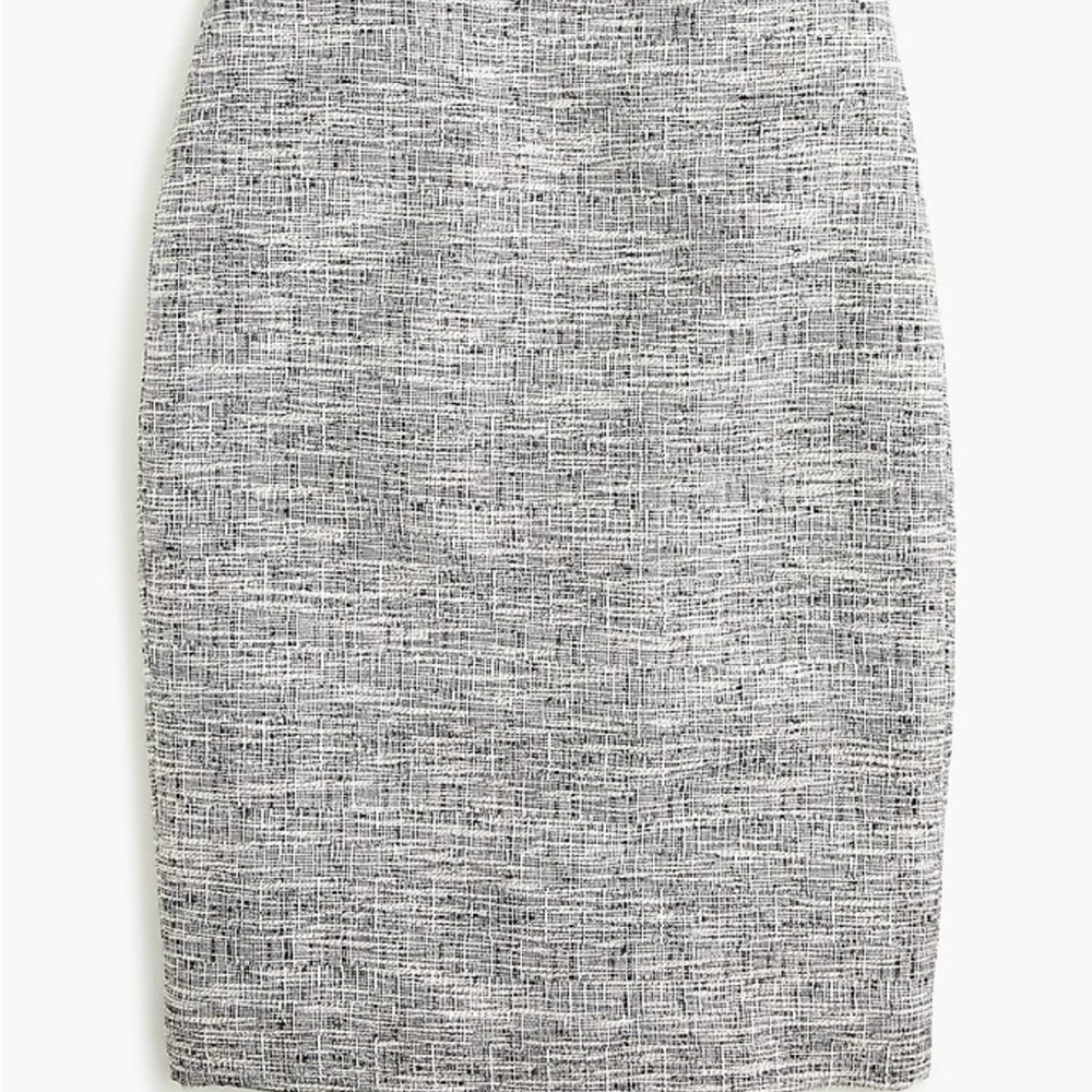 J. Crew 365 Gray Tweed Pencil Skirt - 6 - Picture 2 of 9